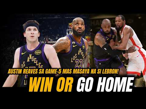 Lakers Gustong Siguraduhin ang Game5 Pagbalik ni Austin Reaves! Win Or Go home sa Rockets ang Game-5