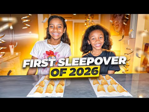 FIRST SLEEPOVER OF 2026!