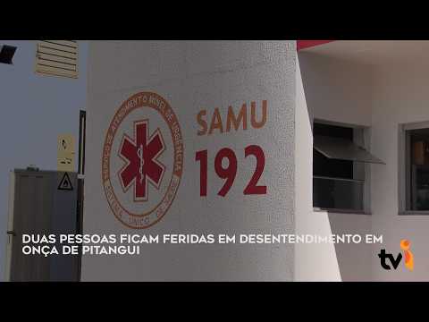 Duas pessoas ficam feridas em desentendimento em Onça de Pitangui