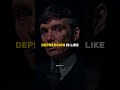 DEPRESSION IS LIKE Thomas Shelby Attitude Status Peaky Blinder WhatsApp Status