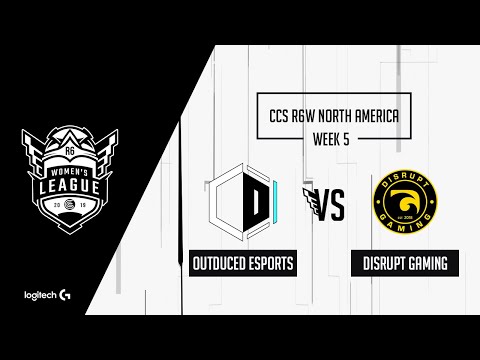 OutDuced Esports vs. Disrupt Gaming - CCS R6 Women's League - NA Week 5 - Match 2