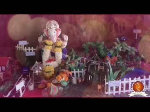 Harshita Ramugade Home Ganpati Decoration Video