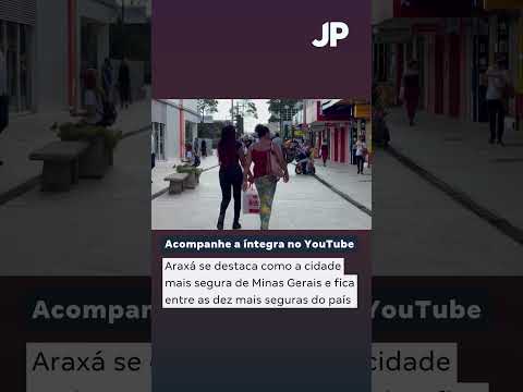 Araxá se destaca como a cidade mais segura de Minas Gerais e fica entre as dez mais seguras do país