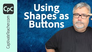 Adobe Captivate - Shapes Used As Buttons with Roll Over Effects
