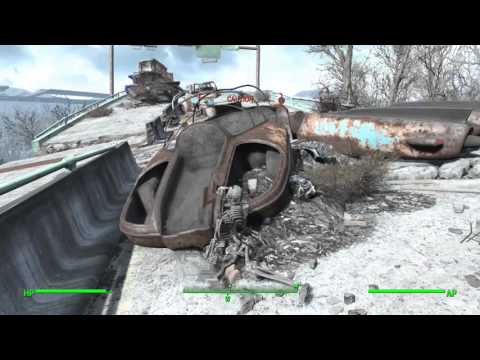 Fallout 4 Melee Only Survival Difficulty - One Nasty Bridge! Ep 29