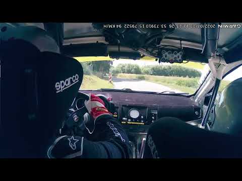 OS CHOMĘTOWO II - K.Brzozowski / Szadzio - 1. Rajd Świdwiński - Lancer EVO X – onboard