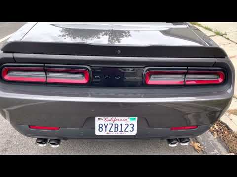 2021 Dodge Challenger rt hemi 5.7 Corsa extreme cat back exhaust