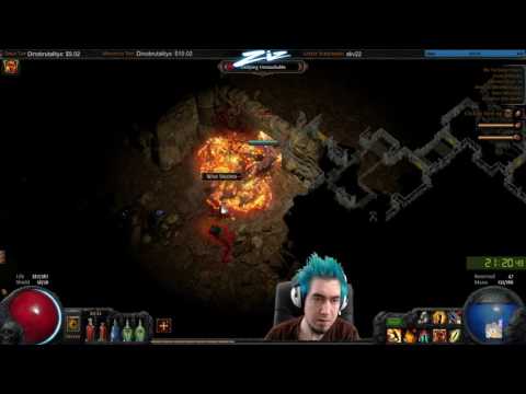 [Zizaran stream] Path of Exile -  RIP Descent Race
