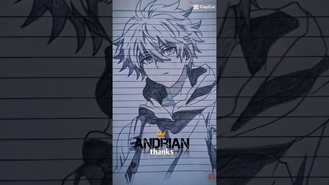 adu gambar anime cowok @crissart189 #anime #cool #drawing