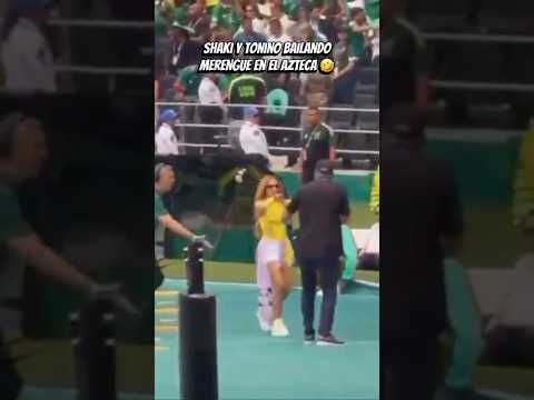 THE CELEBRATION! 🎉🤣 El baile de Shakira y su hermano tras la apertura #Shorts