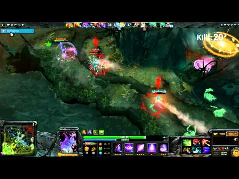 NaVi Dendi Templar Assassin 31 Kills - Gameplay Dota 2