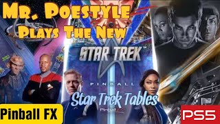 Mr. Poestyle Plays The New Star Trek Tables Pinball FX On Playstation 5