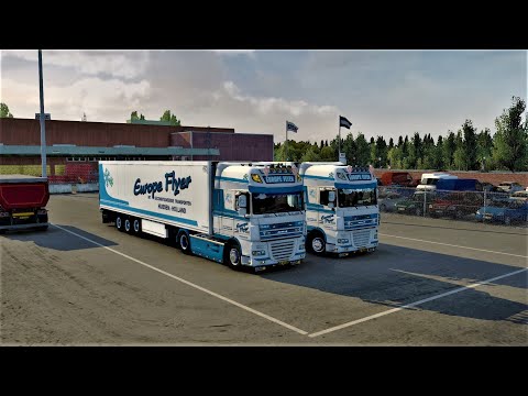 ETS2 1.47 ProMods 2.65 Convoy Multiplayer DAF XF 105.510/460 (Eindhoven 🇳🇱-Valenciennes 🇫🇷)