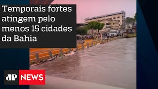 Governo de SP envia dois aviões para ajudar vítimas das chuvas na Bahia