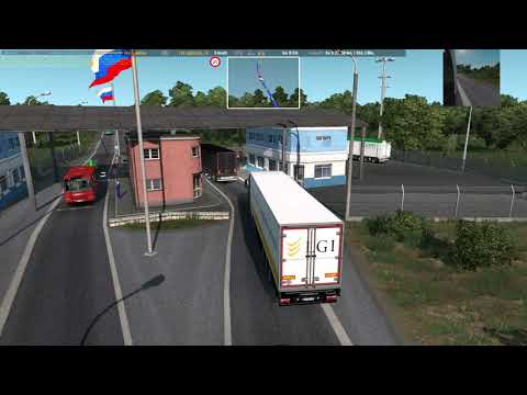 ETS2  ProMods 2.41 Beta + RusMap (gmtavares)  Nevel - Rezekne