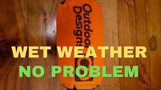 Poncho  V Backpack covers in wet weather#best #hiking #tips