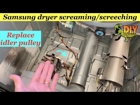 Replace Samsung dryer idler pulley & belt
