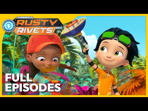 FULL EPISODES OF RUSTY RIVETS! | Cartoons for Kids