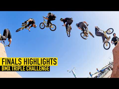 INSANE FINAL & BEST TRICK JAM - BMX Triple Challenge - Glendale 2026