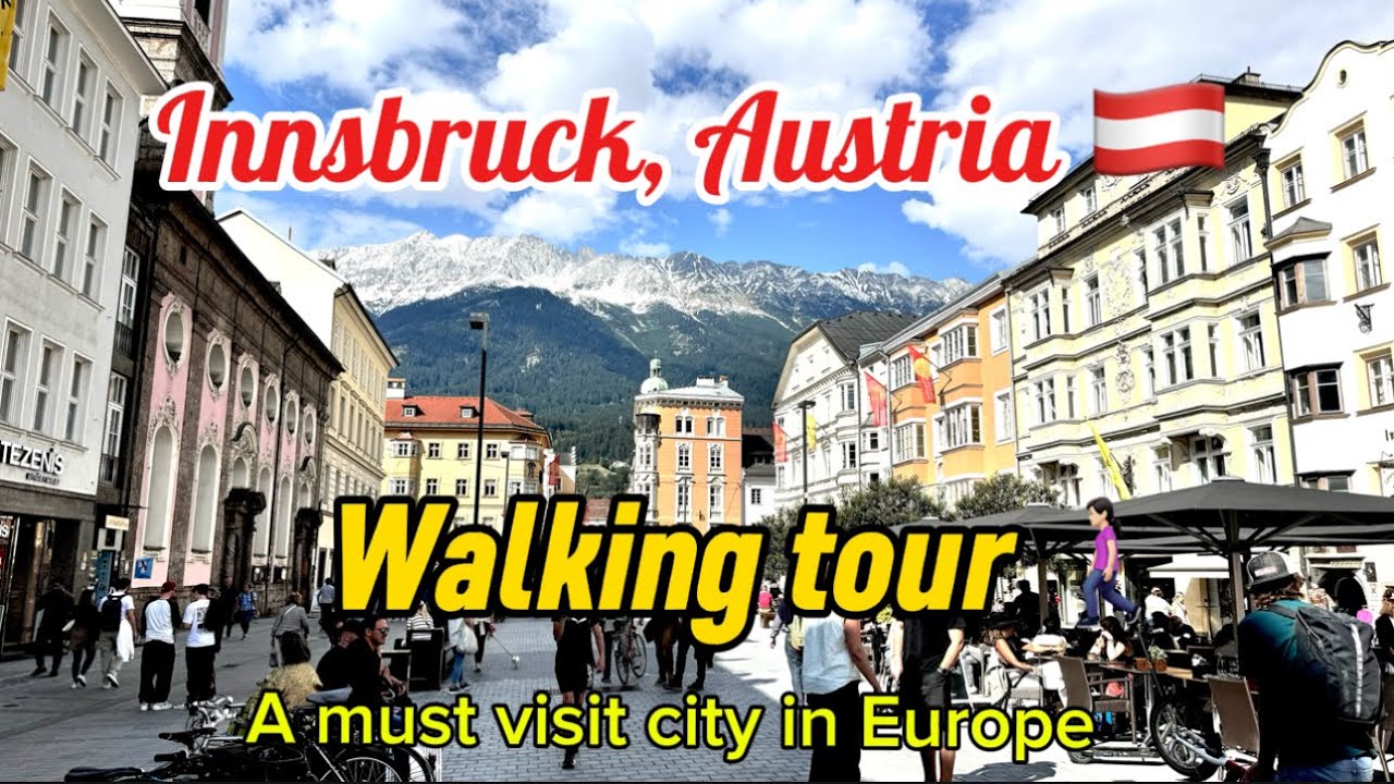 Walking tour in Innsbruck, Austria [4K] 🚶‍♀️🇦🇹 #innsbruck #austria #österreich