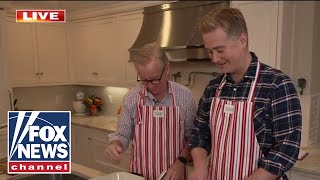 The Doocy kitchen heats up as Steve and Peter reveal their family holiday recipe
