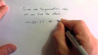 (1.2) Relationships among Trigonometric Functions, Part 1