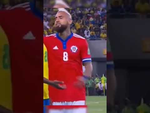 Vinicius Jr NUTMEGS Arturo Vidal 🤩🤩 #Shorts