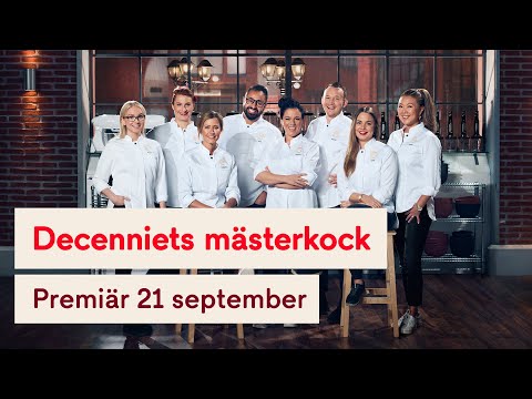 Decenniets mästerkock | Trailer | Premiär 21 september