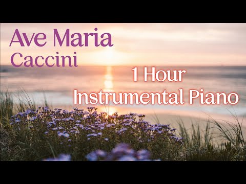 1 Hour of Ave Maria for Calm and Peace | Caccini/Vavilov |  Instrumental Piano Music