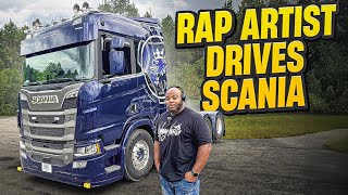 Professional Rapper Drives Our Scania – You Won’t Believe This!