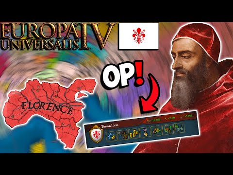 EU4 1.34 Florence Guide - PLAYING TALL Is BROKEN As Florence