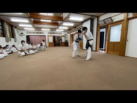 インローコンビネーション稽古H親子