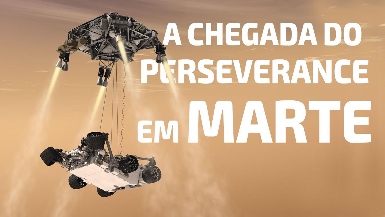 Como será o pouso do Perseverance em MARTE?