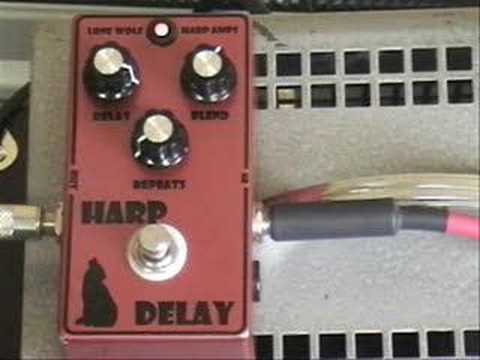 The Lone Wolf Harp Delay Pedal