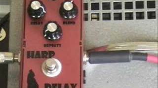 Video thumbnail for The Lone Wolf Harp Delay Pedal by rhartt1234