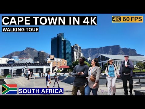 Cape Town CBD Walk | Exploring the Heart of the Mother City | 4K 60FPS 🇿🇦
