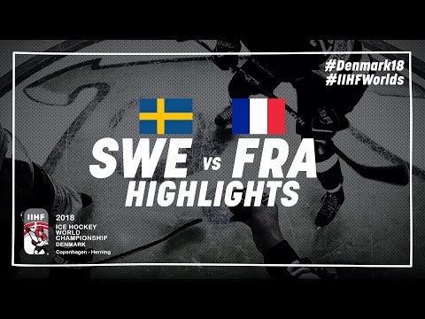 Game Highlights: Sweden vs France May 7 2018 | #IIHFWorlds 2018