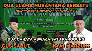 Download lagu KH Marzuki Mustamar Gus Sabut, the Indonesian Ulema Duet against deviations mp3