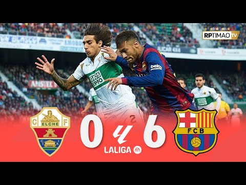 Elche 0 x 6 Barcelona (Neymar & Messi Show) ● La Liga 14/15 Extended Goals & Highlights ᴴᴰ