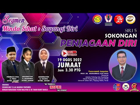 , title : '🔴[LIVE] MOTIVASI W.O.W : SEGMEN MINDA SIHAT, SAYANGI DIRI - SOKONGAN PENJAGAAN DIRI #73'