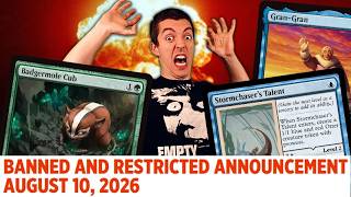 💥 NUCLEAR Ban Announcement! 💥 Standard COMPLETELY Changed 💥 August 2026 Banlist 💥