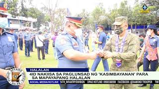 4ID nakiisa sa paglunsad ng ‘Kasimbayanan’ para sa mapayapang halalan