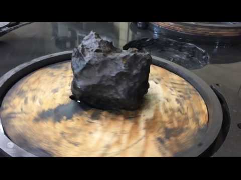 Our meteorite gets a new face!