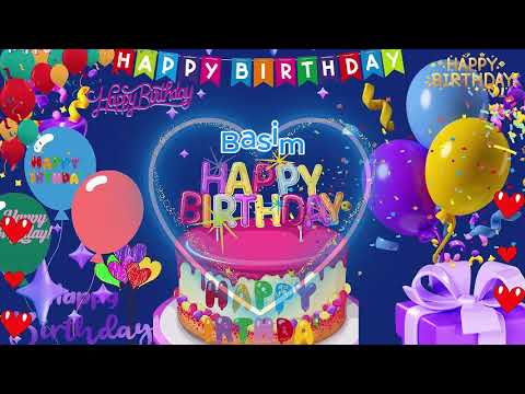Basim happy birthday to you