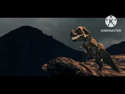 T-Rex VS Thanos | Jurassic World Dinosaur Fan Marvel Movie | hollywood movies, dinosaur