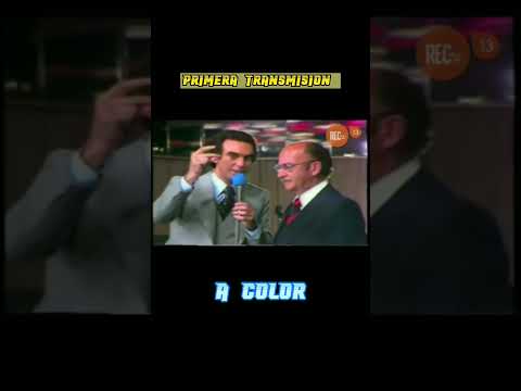 LA PRIMERA TRANSMISIÓN A COLOR EN LA TELEVISIÓN 📺