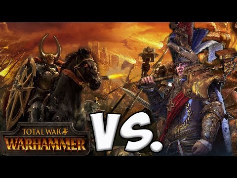 Warhammer VS: Emperor Karl Franz vs. Archaon Everchosen! "Praise Sigmar!"