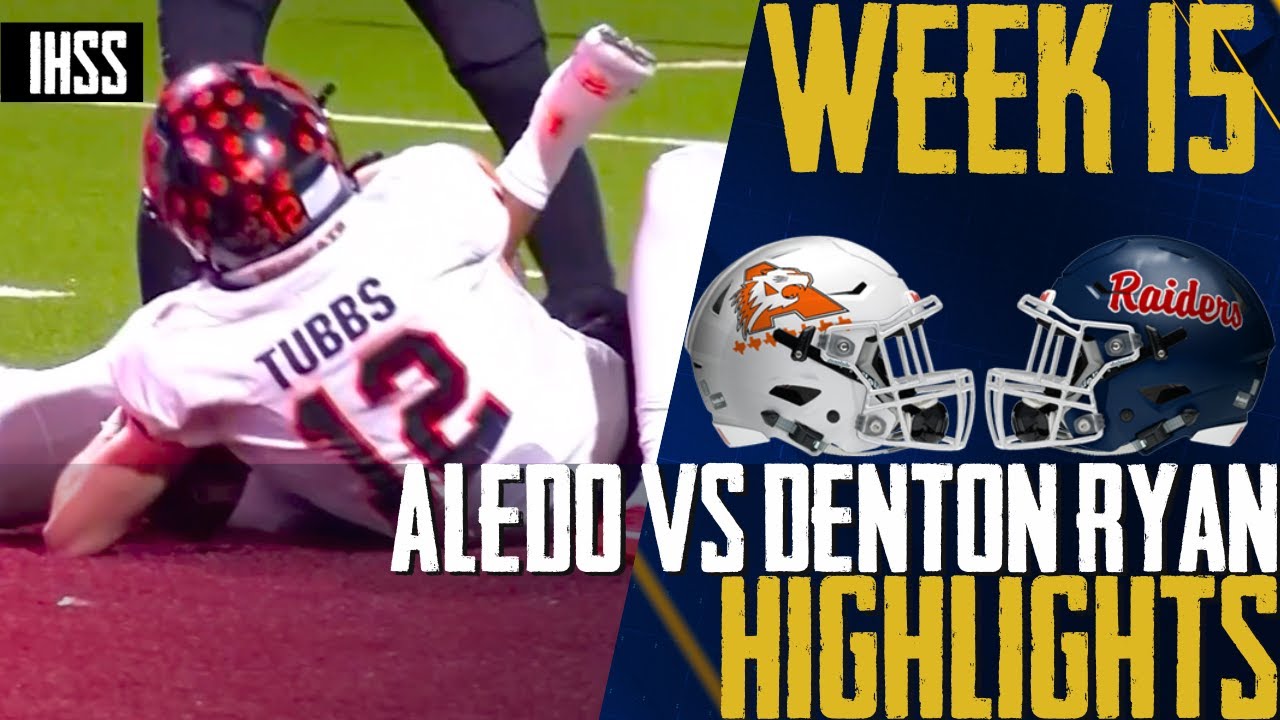 Lincoln Tubbs Dominates as Aledo Crushes Denton Ryan 43-17
