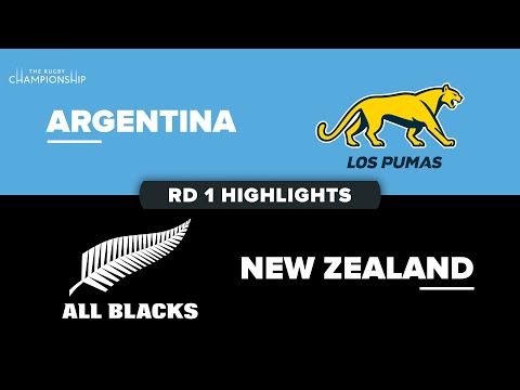 The Rugby Championship 2023 - Argentina v New Zealand - Rd 1 Highlights