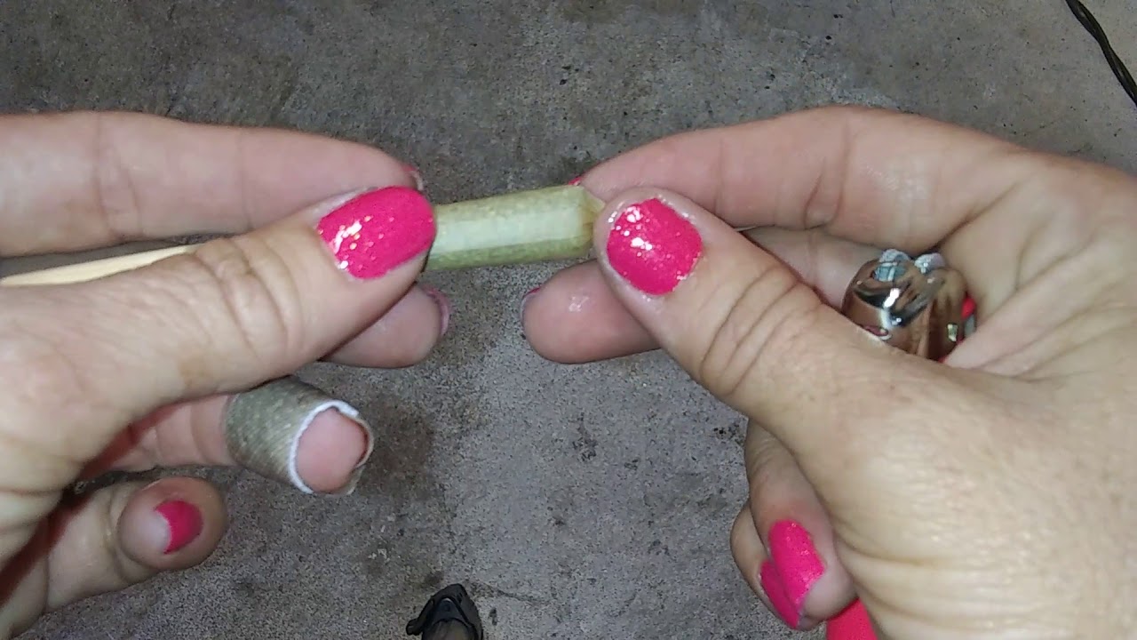 How do you light a cone joint?